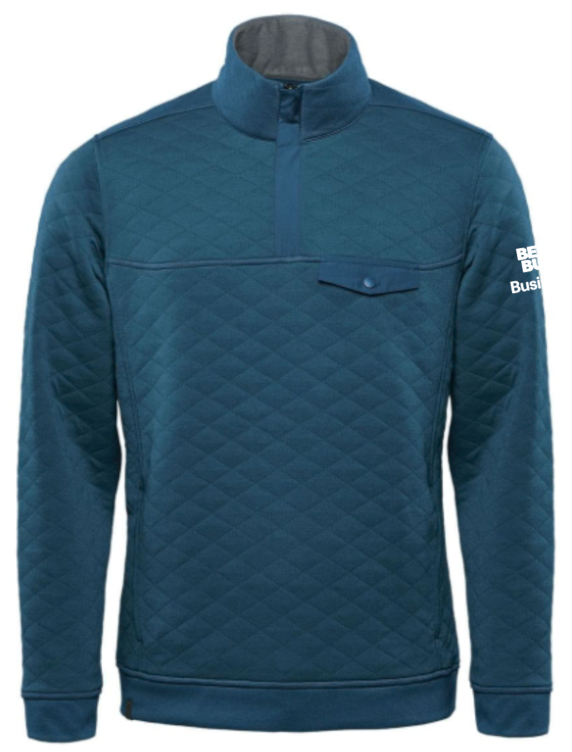 Pull thermique Montebello pour homme, fermeture éclair 1/4