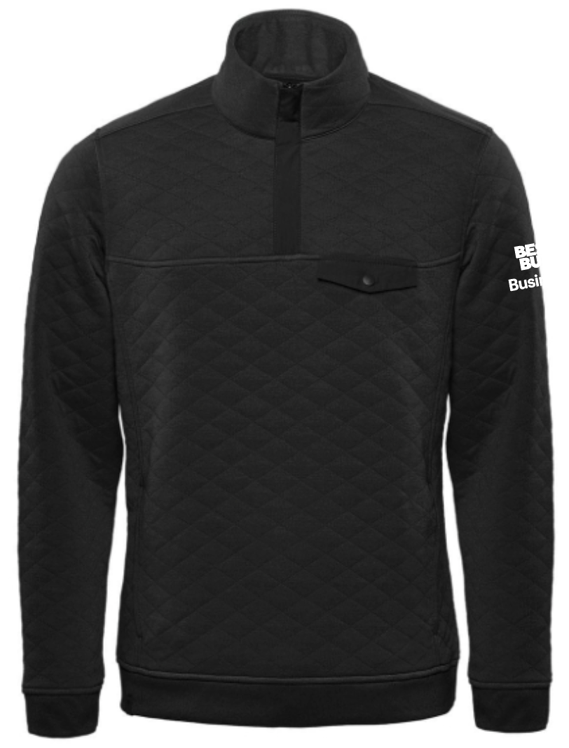 Pull thermique Montebello pour homme, fermeture éclair 1/4