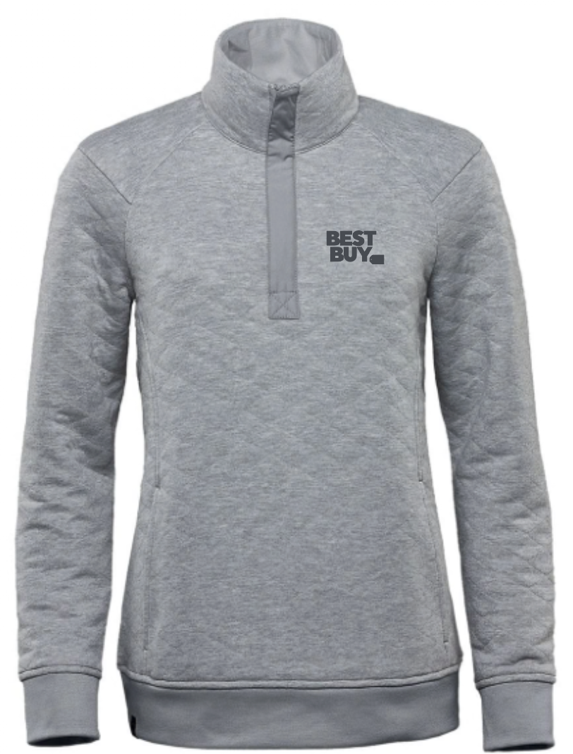 Pull thermique Montebello pour femme, fermeture éclair 1/4