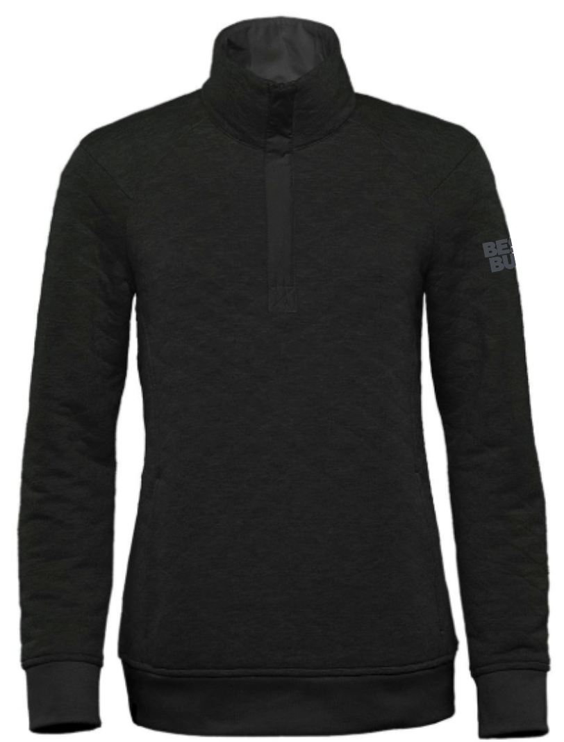 Pull thermique Montebello pour femme, fermeture éclair 1/4