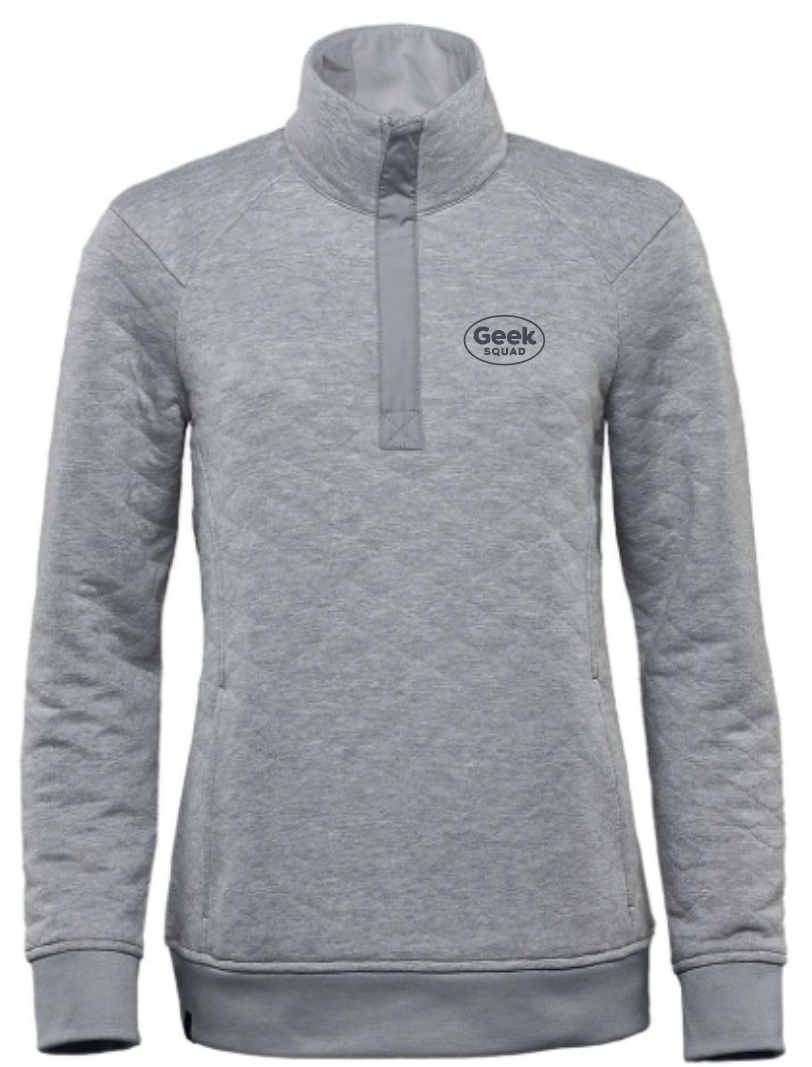 Pull thermique Montebello pour femme, fermeture éclair 1/4