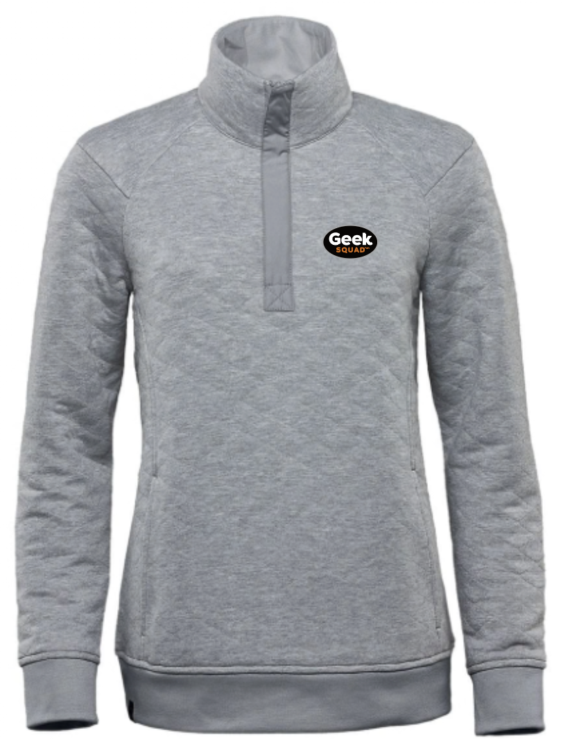 Pull thermique Montebello pour femme, fermeture éclair 1/4