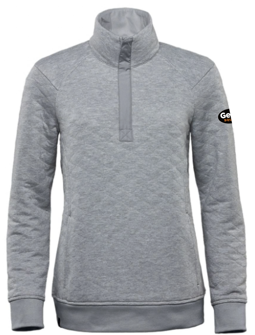 Pull thermique Montebello pour femme, fermeture éclair 1/4