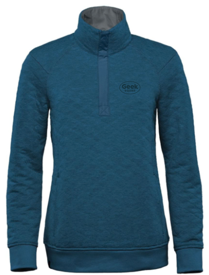 Pull thermique Montebello pour femme, fermeture éclair 1/4