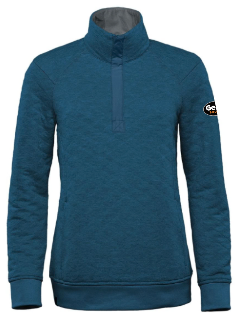 Pull thermique Montebello pour femme, fermeture éclair 1/4