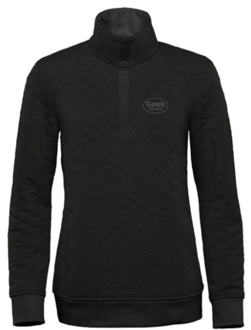 Pull thermique Montebello pour femme, fermeture éclair 1/4