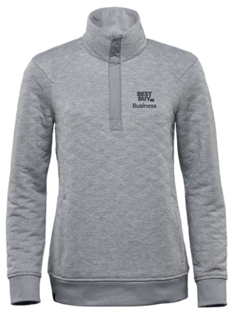 Pull thermique Montebello pour femme, fermeture éclair 1/4