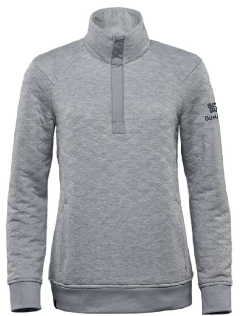 Pull thermique Montebello pour femme, fermeture éclair 1/4
