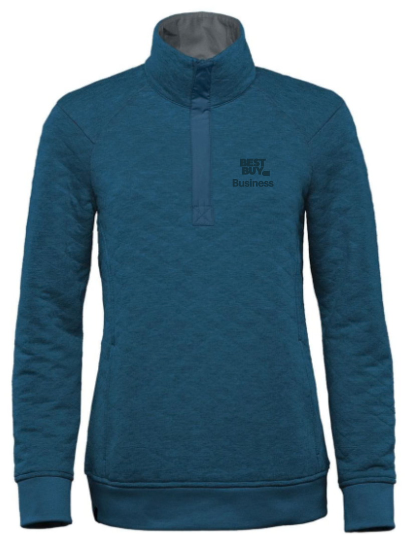 Pull thermique Montebello pour femme, fermeture éclair 1/4