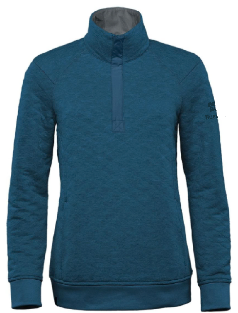 Pull thermique Montebello pour femme, fermeture éclair 1/4