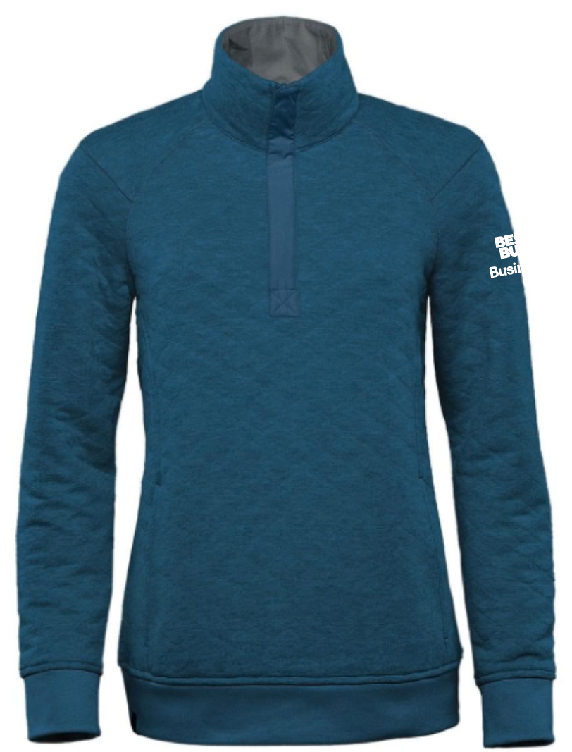Pull thermique Montebello pour femme, fermeture éclair 1/4