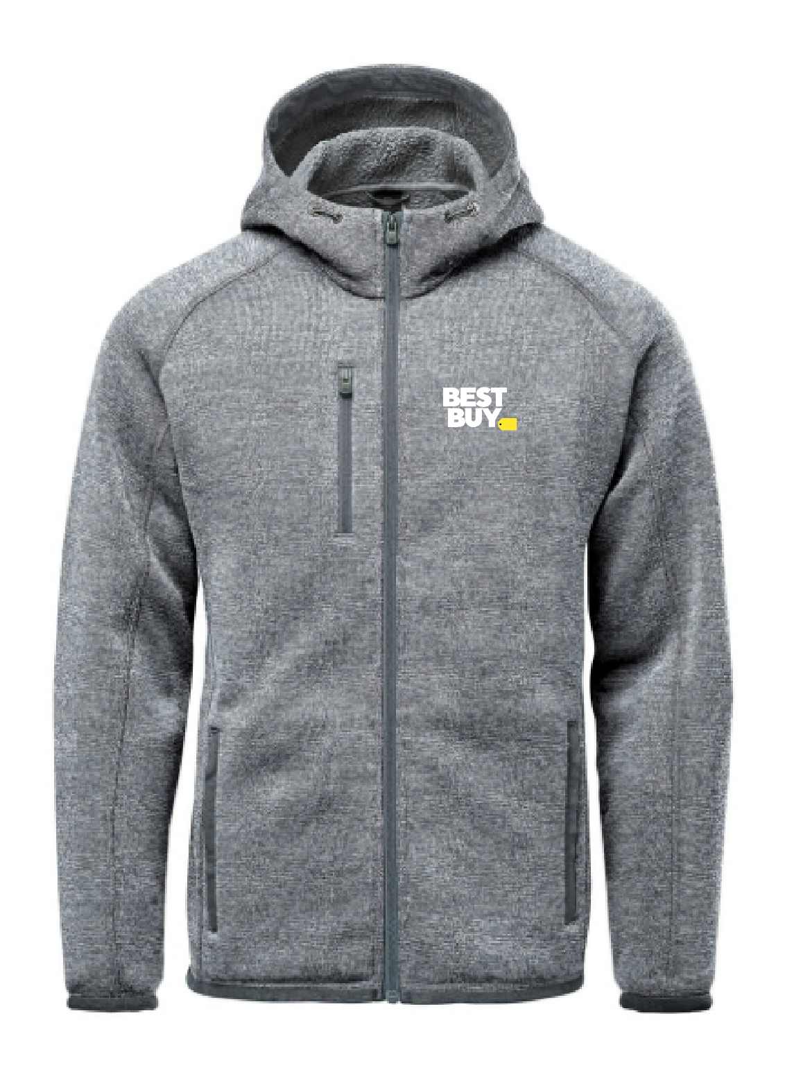 Sweat à capuche zippé en polaire Avalante pour homme