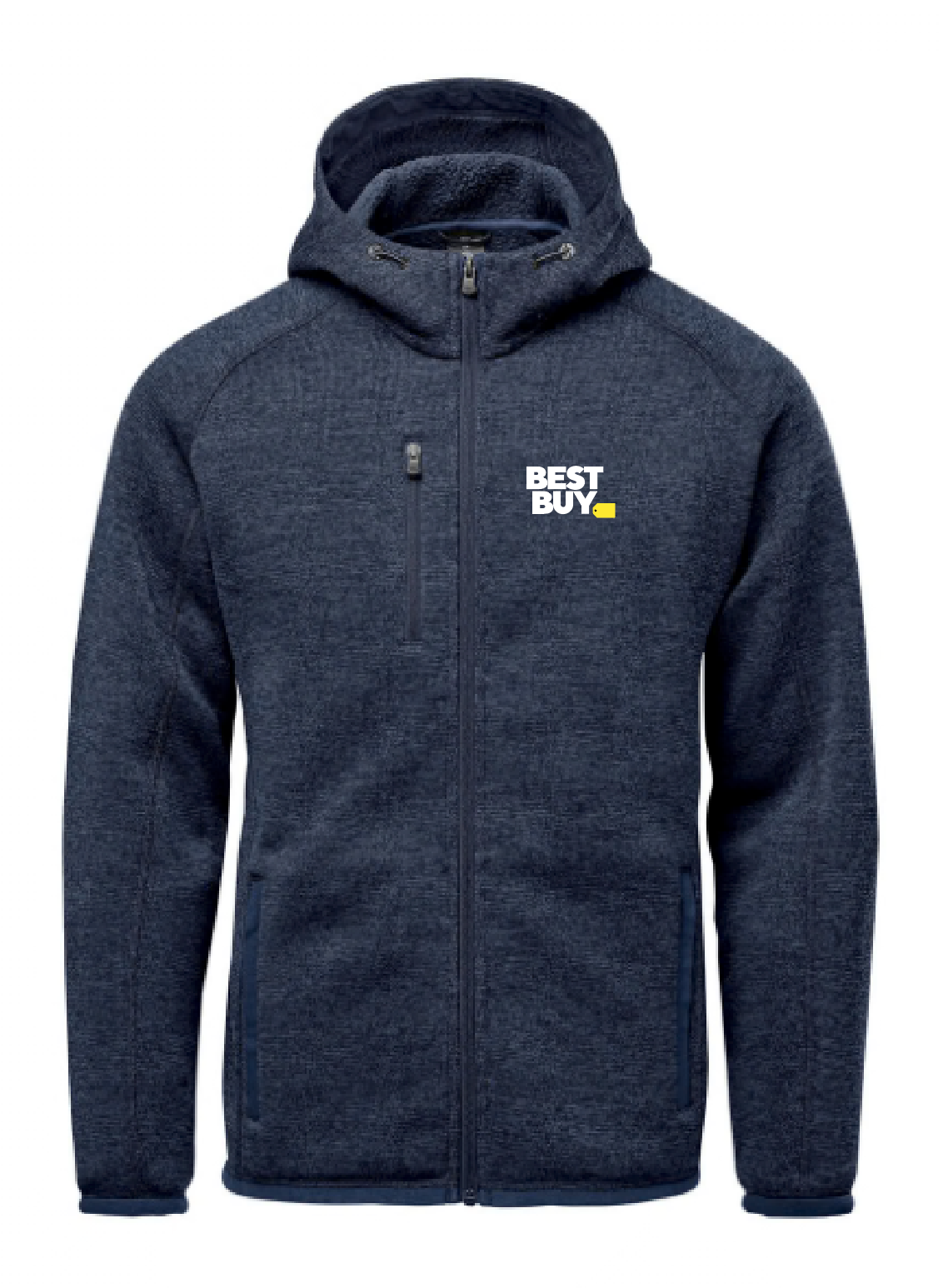 Sweat à capuche zippé en polaire Avalante pour homme