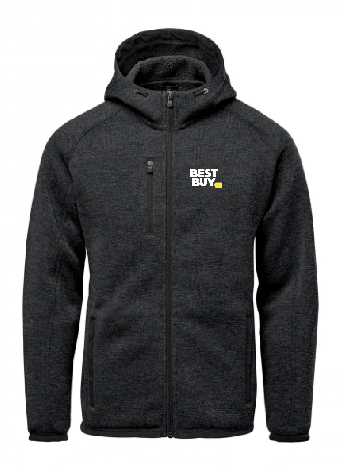 Sweat à capuche zippé en polaire Avalante pour homme