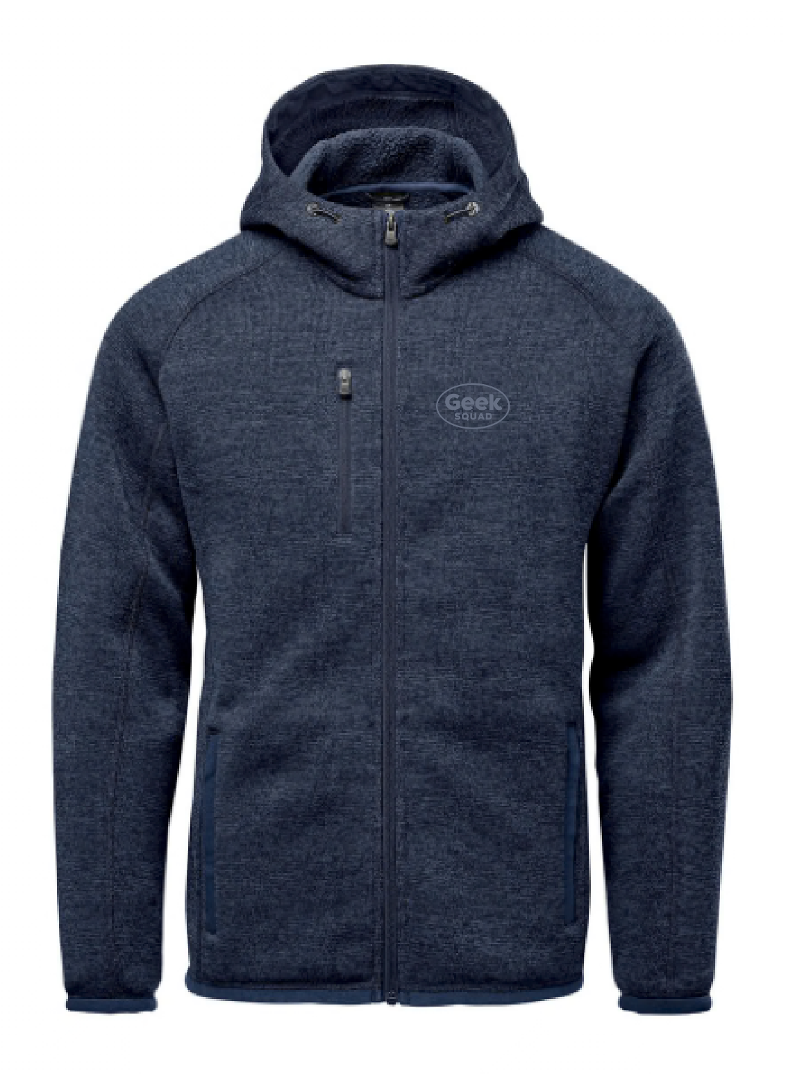 Sweat à capuche zippé en polaire Avalante pour homme