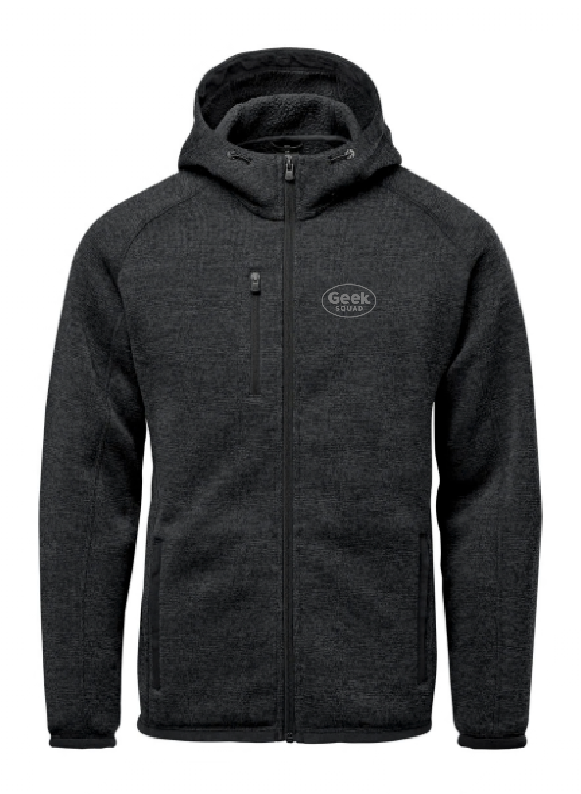 Sweat à capuche zippé en polaire Avalante pour homme