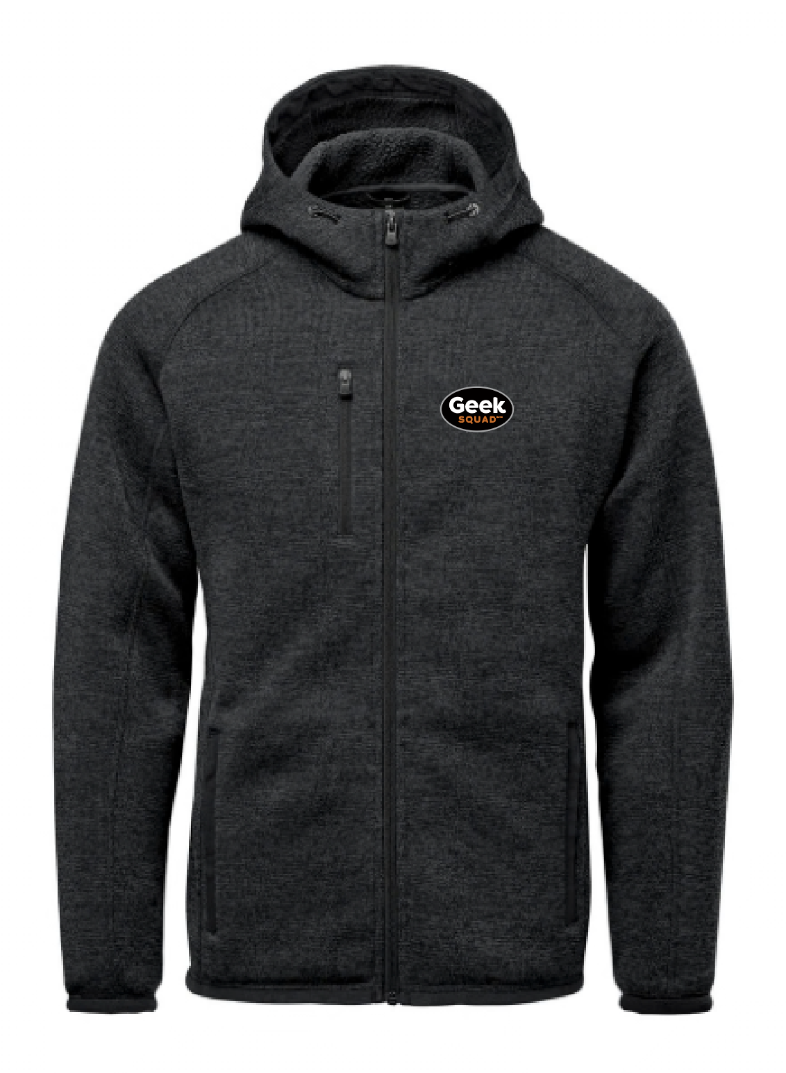 Sweat à capuche zippé en polaire Avalante pour homme