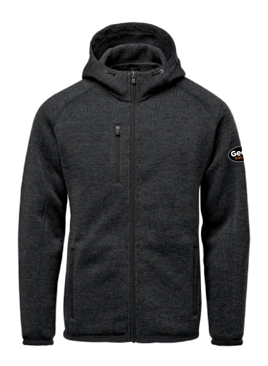 Sweat à capuche zippé en polaire Avalante pour homme