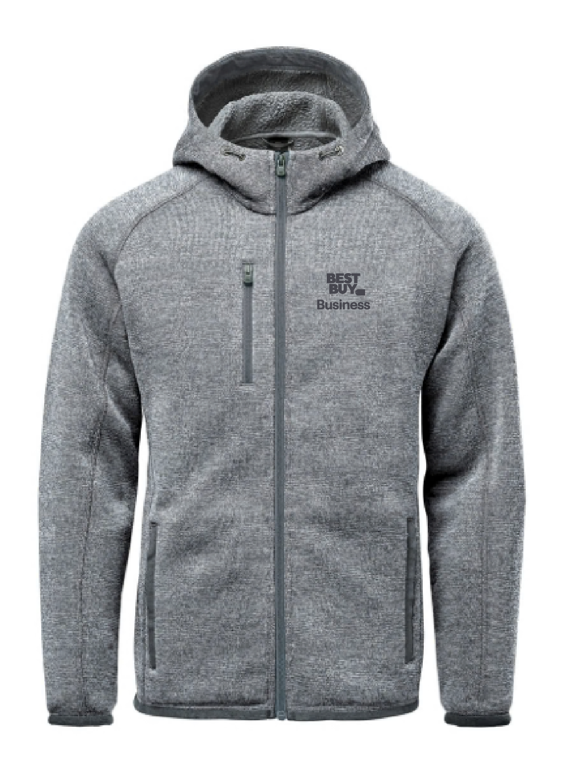 Sweat à capuche zippé en polaire Avalante pour homme