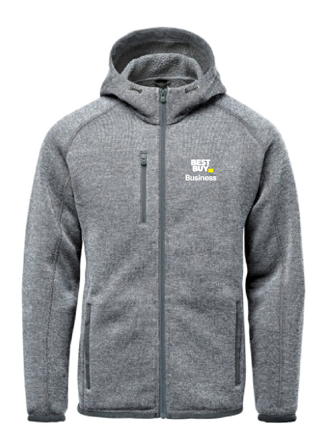 Sweat à capuche zippé en polaire Avalante pour homme