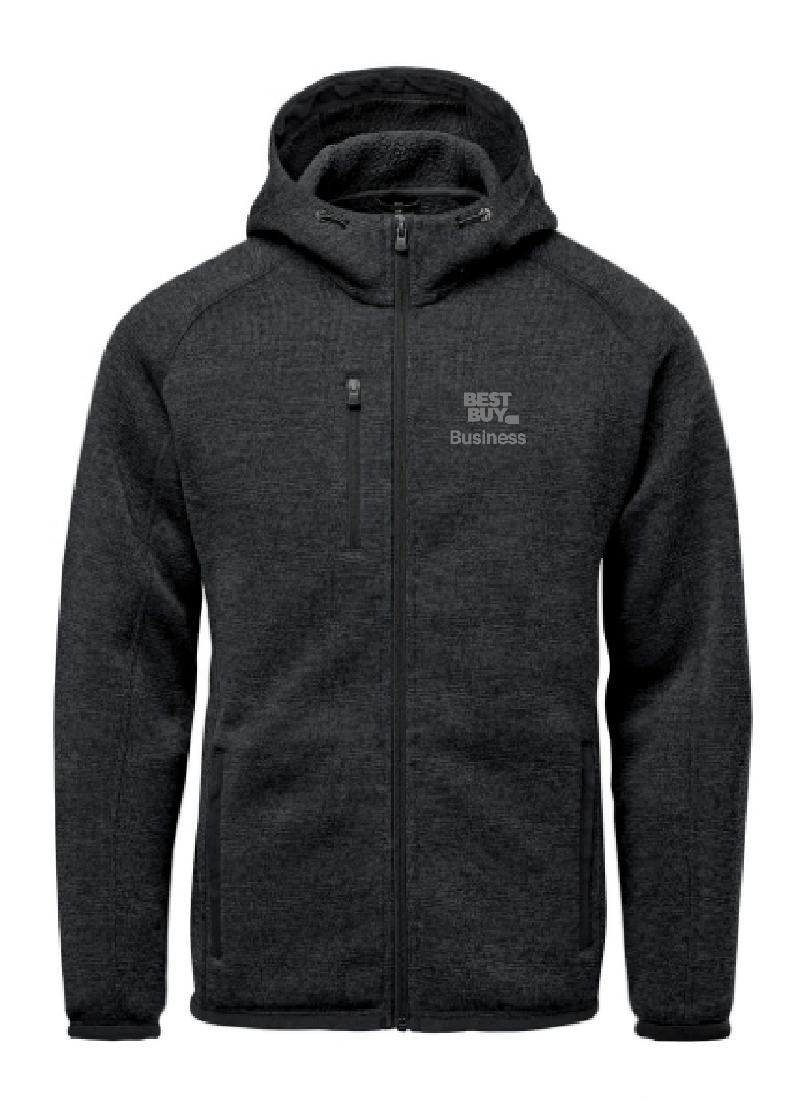 Sweat à capuche zippé en polaire Avalante pour homme