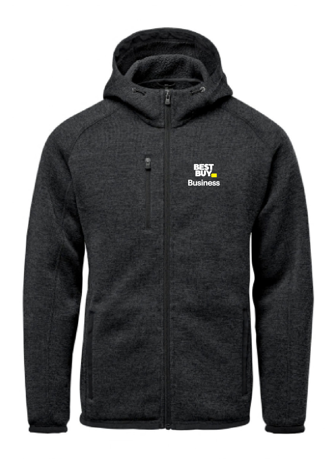 Sweat à capuche zippé en polaire Avalante pour homme