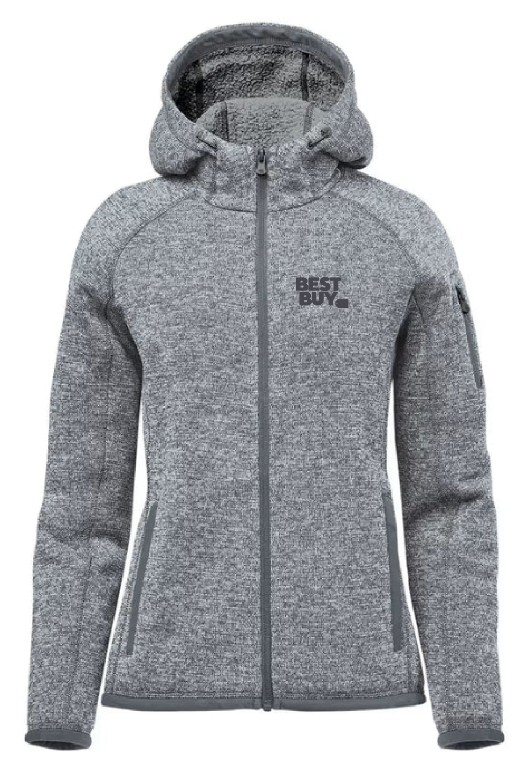 Sweat à capuche zippé en polaire Avalante pour femme