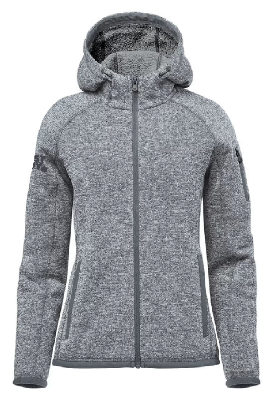 Sweat à capuche zippé en polaire Avalante pour femme