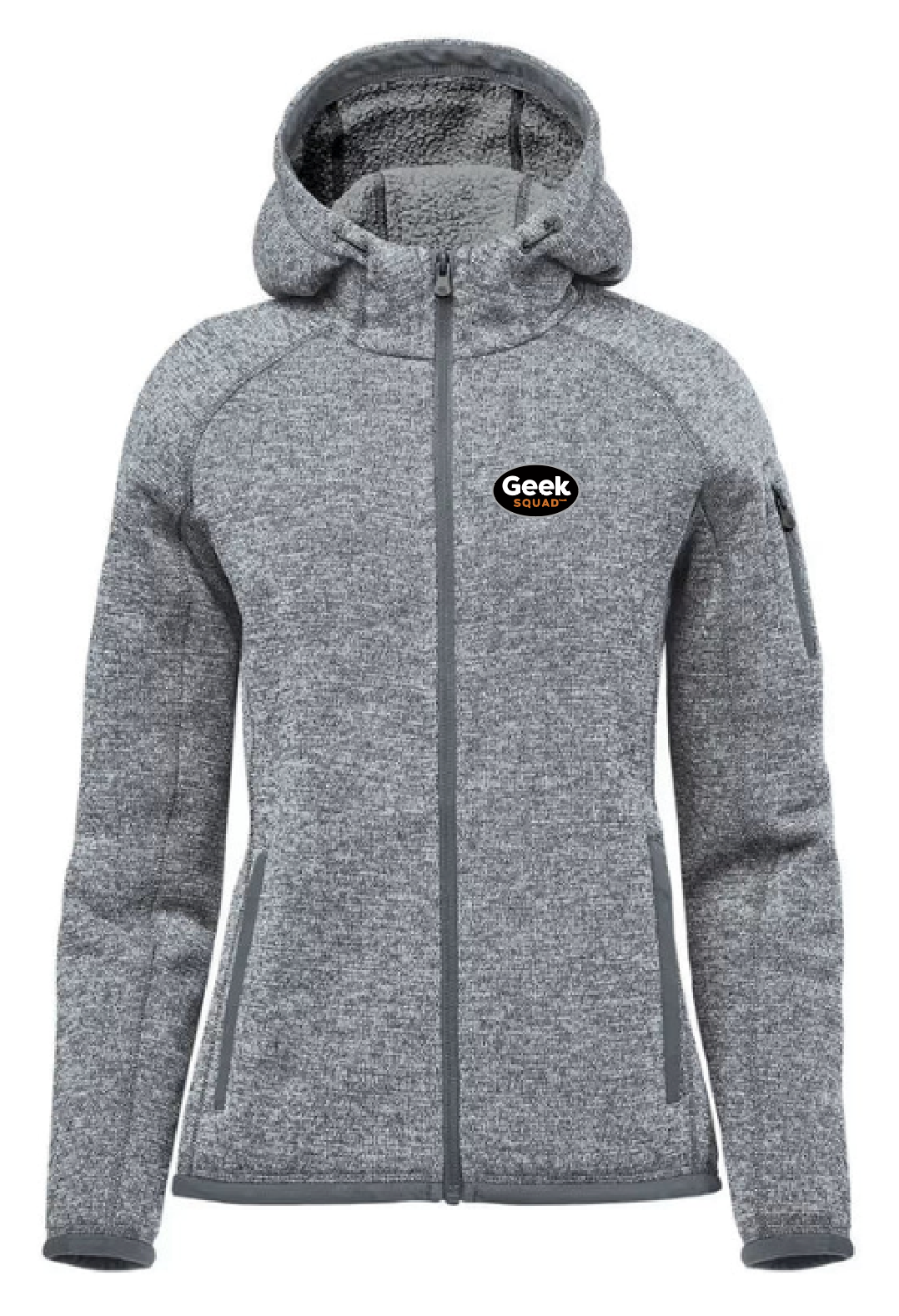 Sweat à capuche zippé en polaire Avalante pour femme