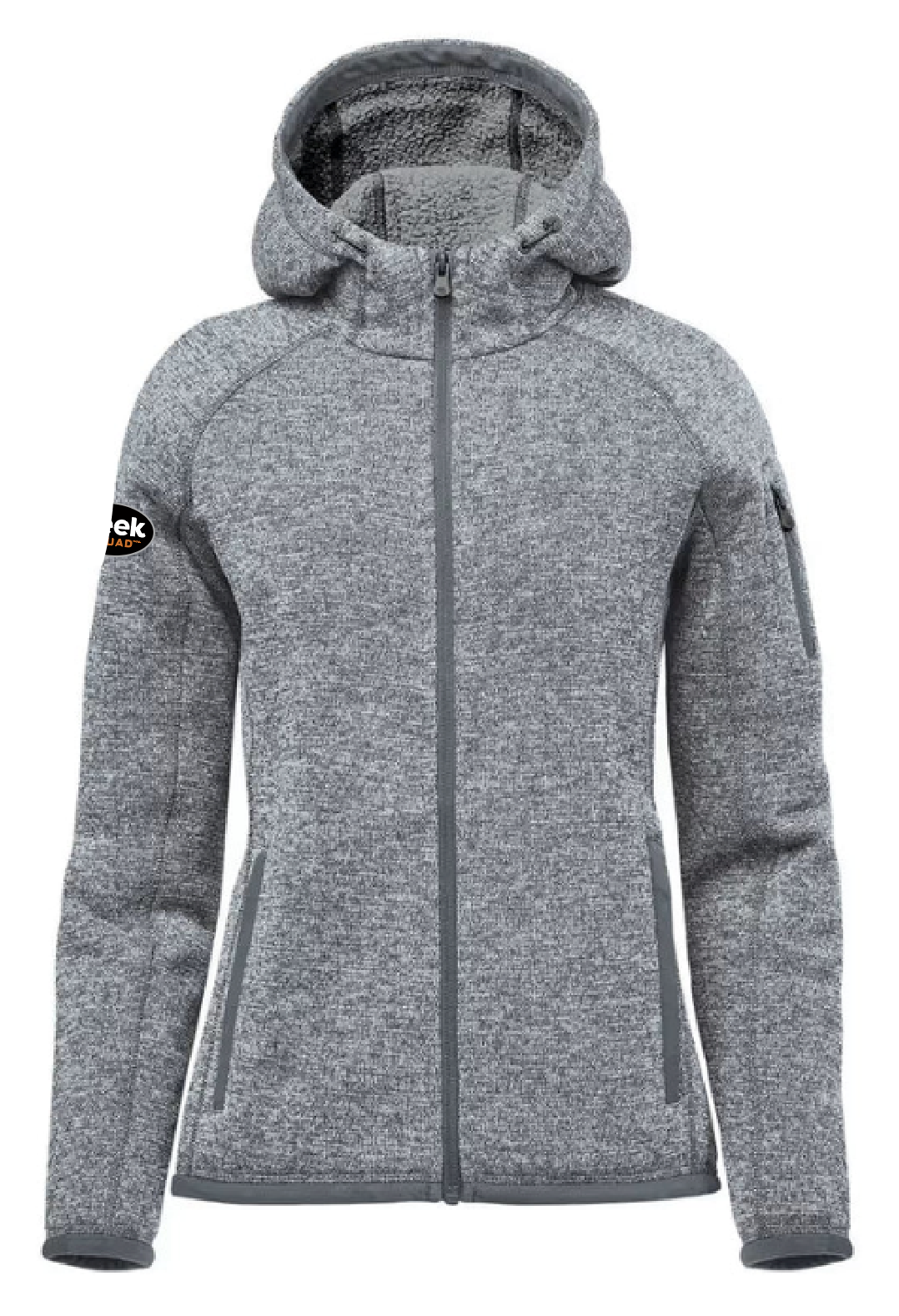 Sweat à capuche zippé en polaire Avalante pour femme