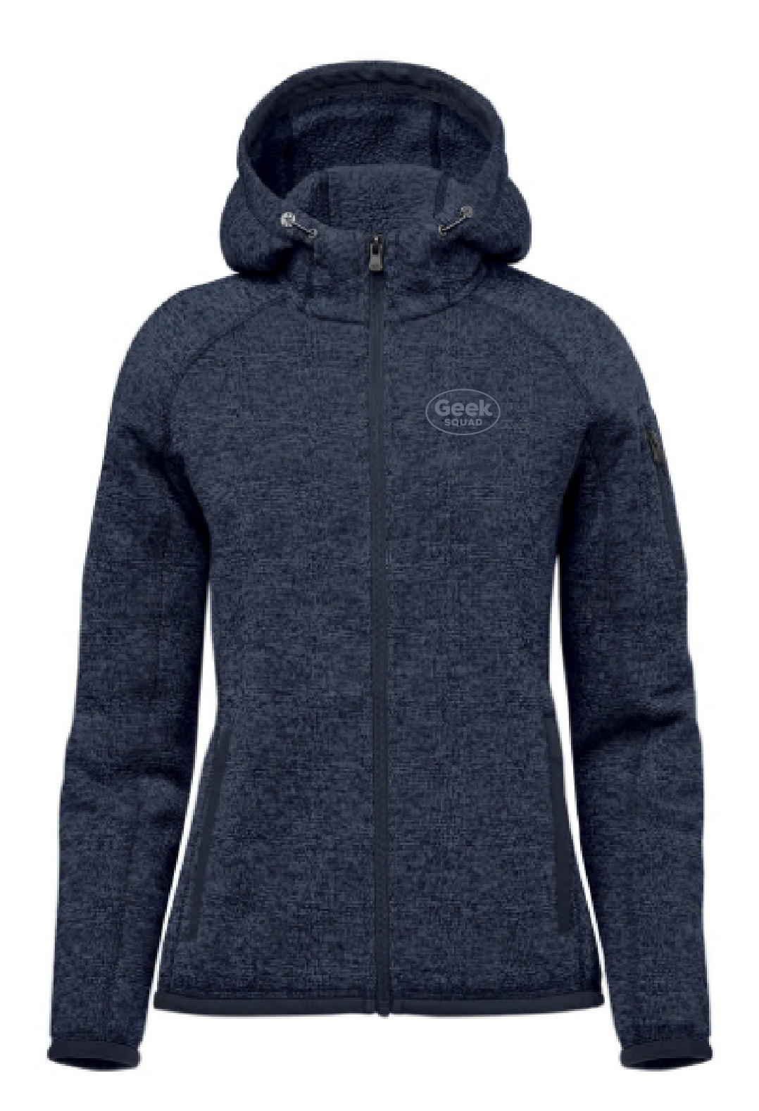 Sweat à capuche zippé en polaire Avalante pour femme