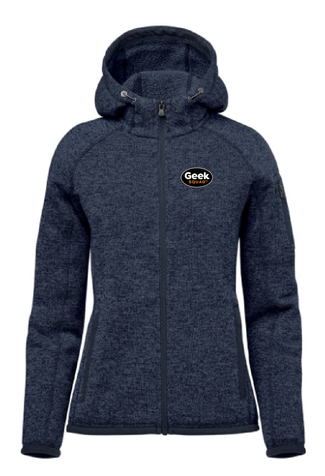 Sweat à capuche zippé en polaire Avalante pour femme