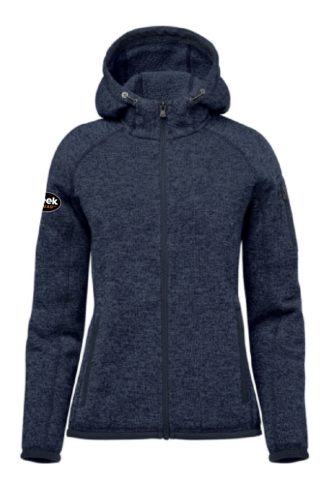 Sweat à capuche zippé en polaire Avalante pour femme