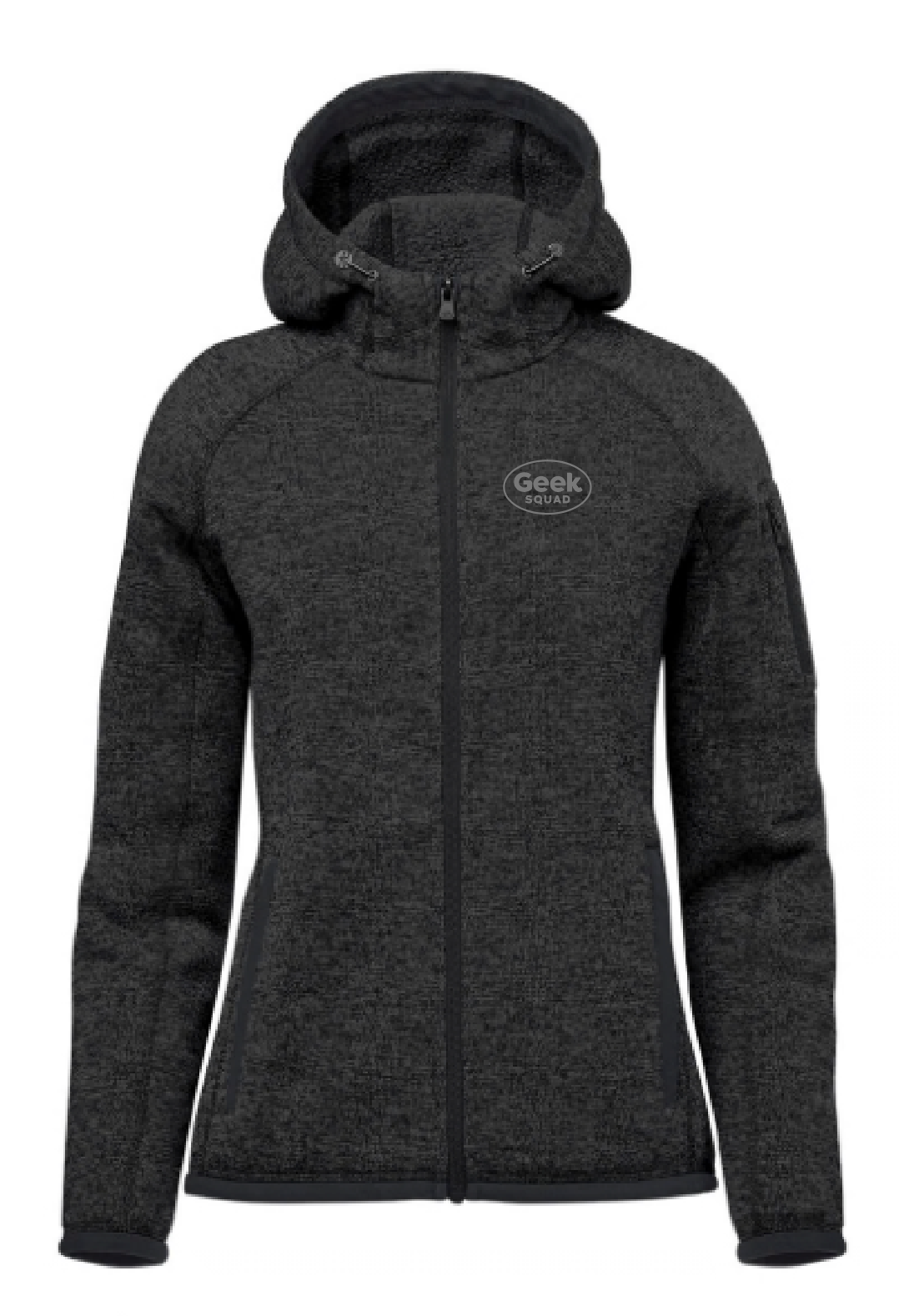 Sweat à capuche zippé en polaire Avalante pour femme