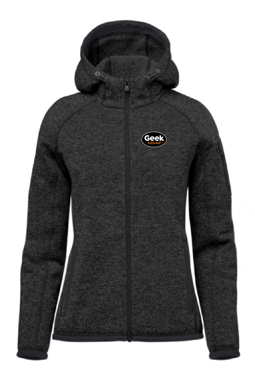Sweat à capuche zippé en polaire Avalante pour femme