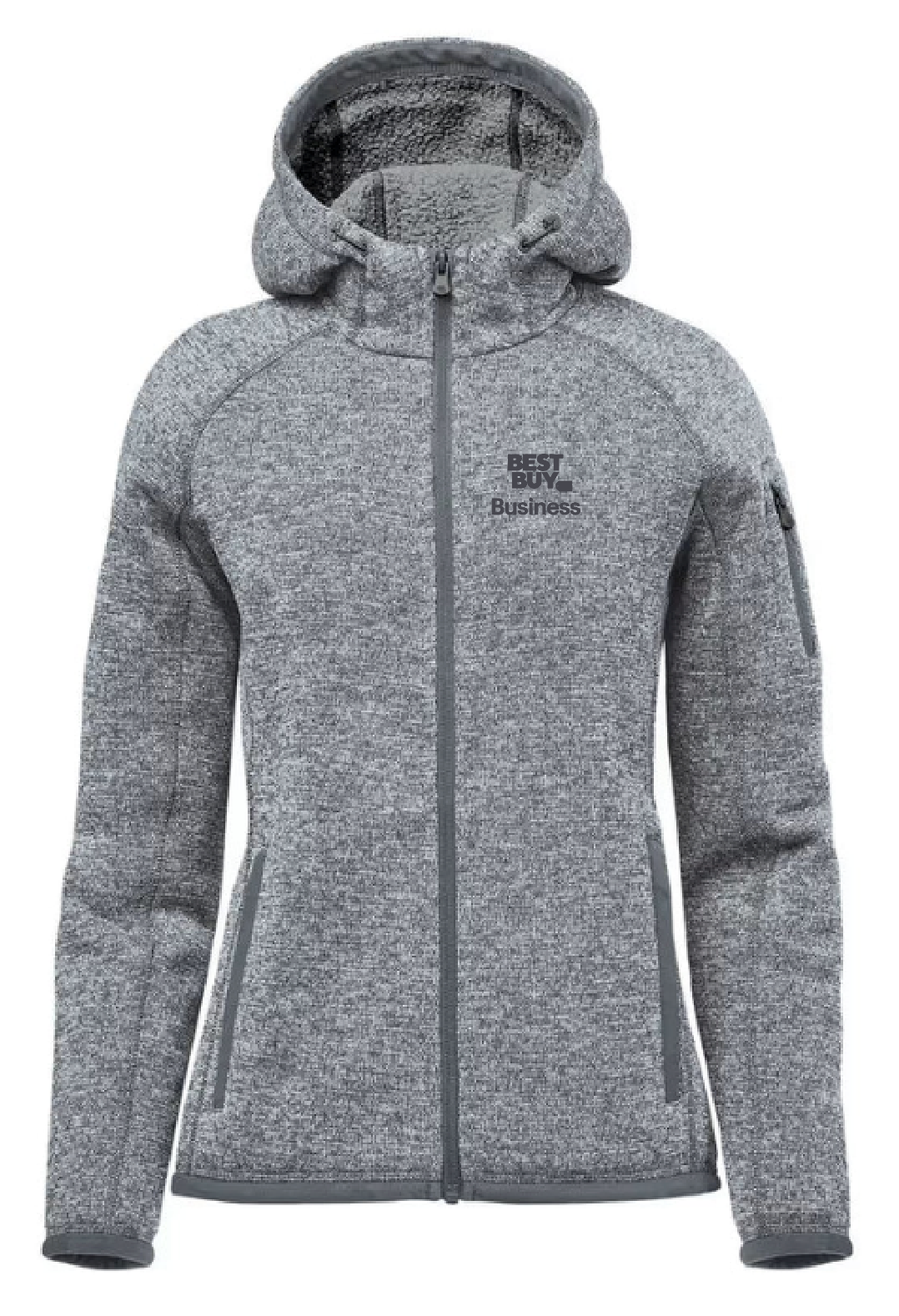 Sweat à capuche zippé en polaire Avalante pour femme