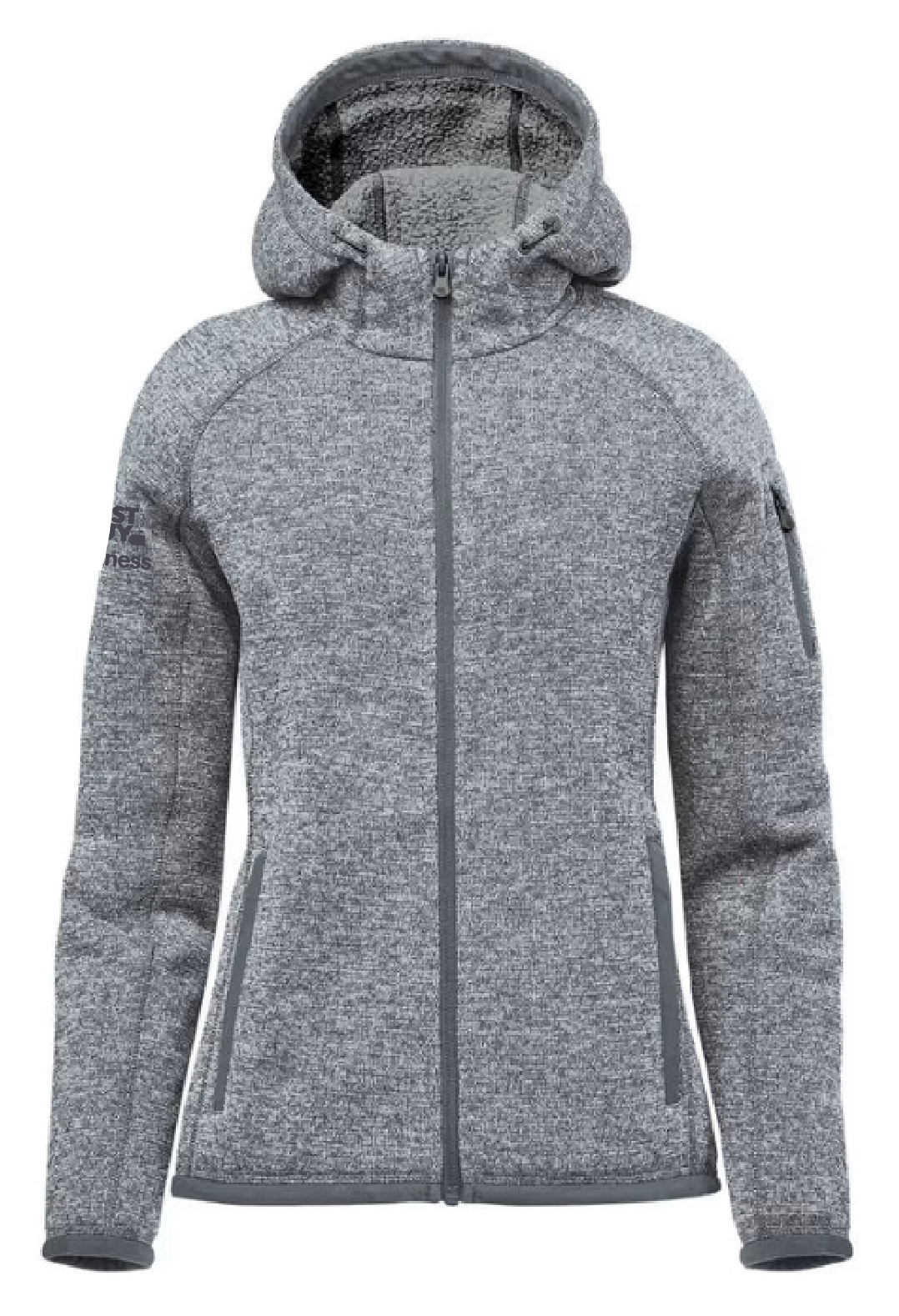 Sweat à capuche zippé en polaire Avalante pour femme