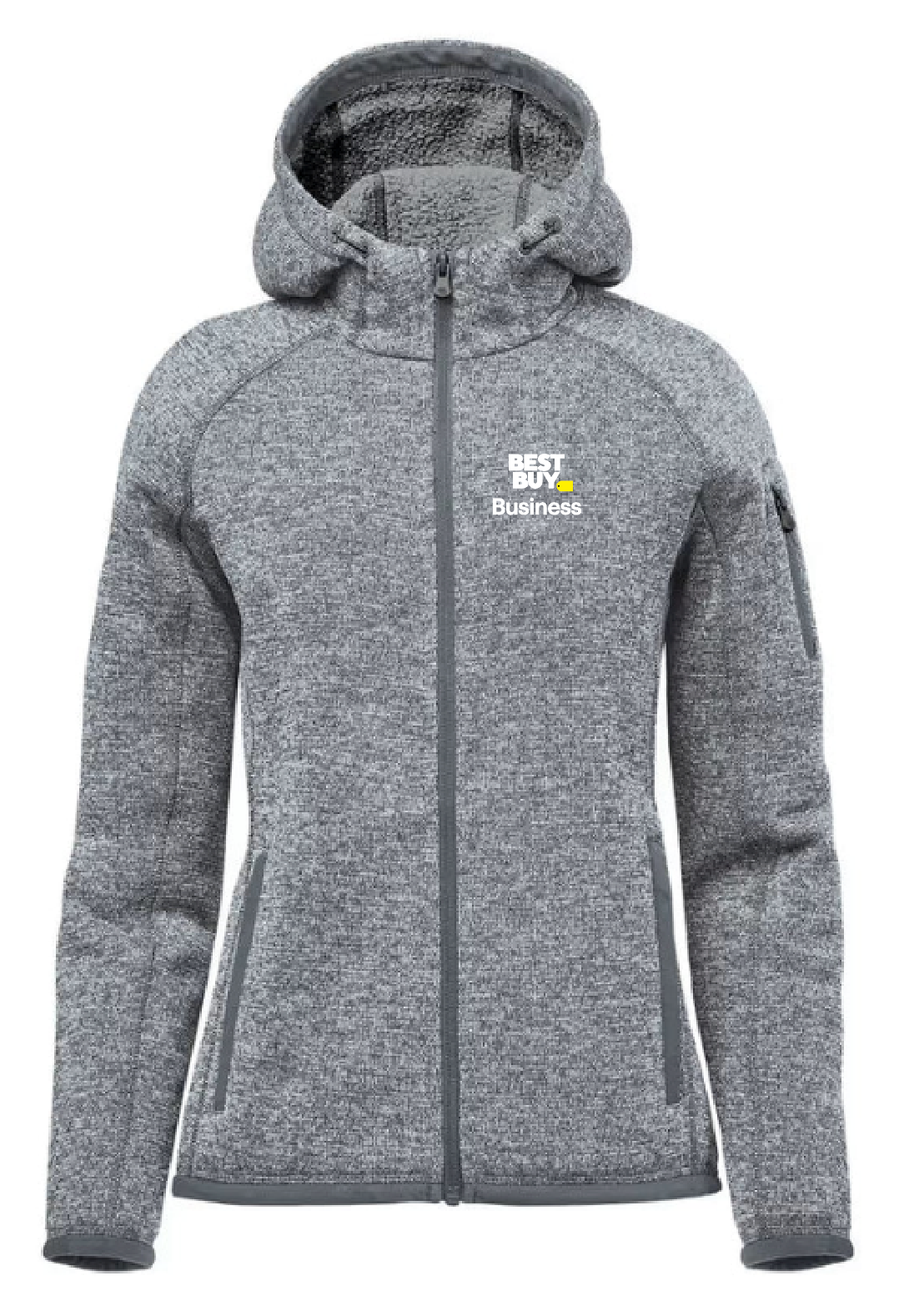 Sweat à capuche zippé en polaire Avalante pour femme