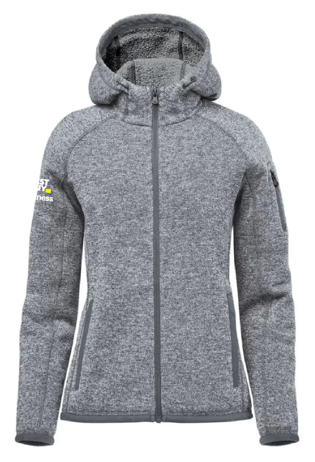 Sweat à capuche zippé en polaire Avalante pour femme