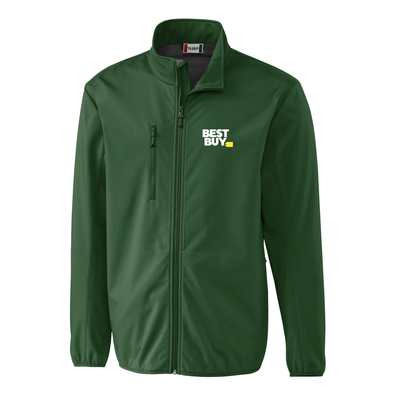 Veste homme Clique Trail Eco Stretch Softshell à fermeture éclair intégrale