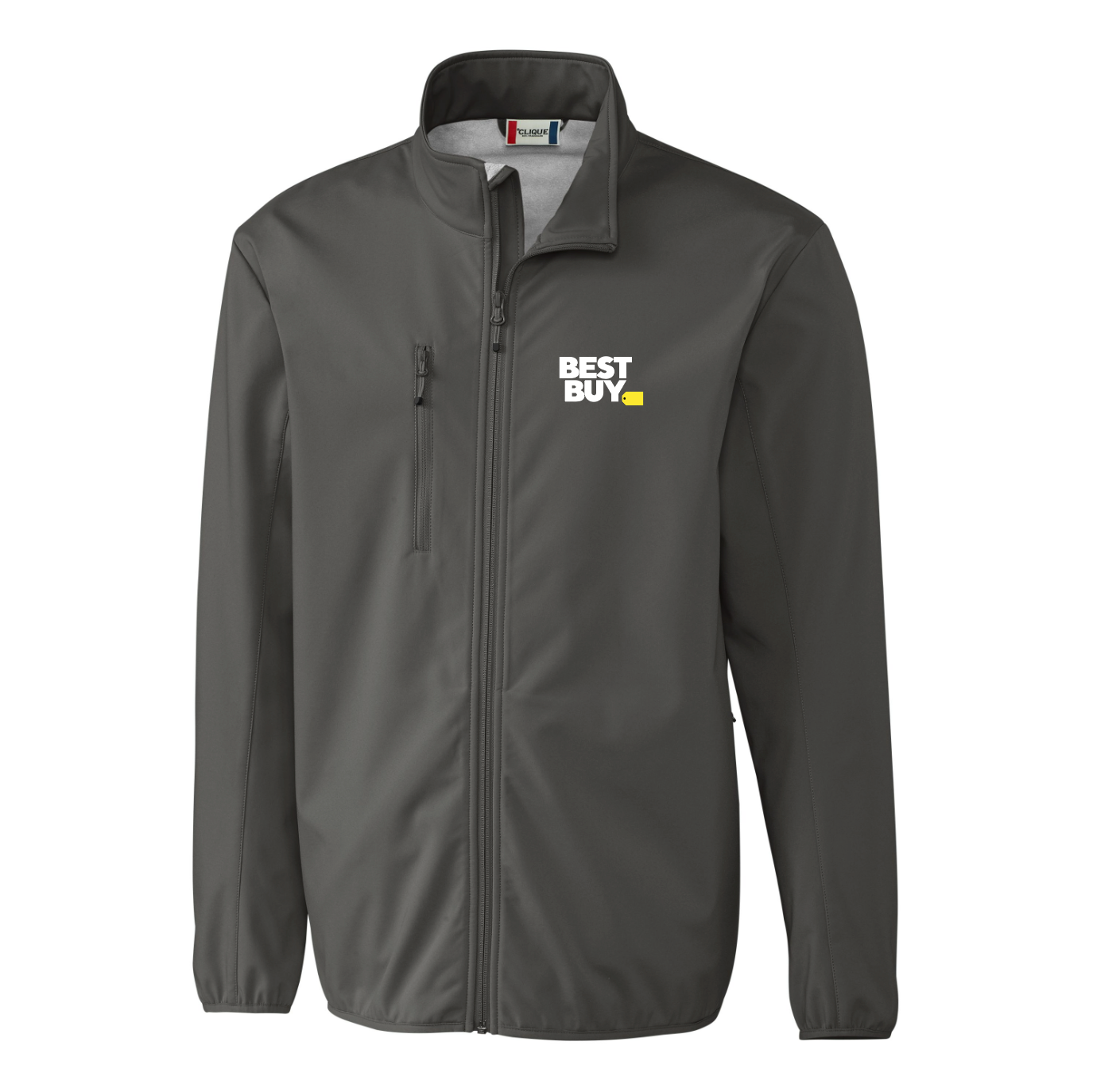Veste homme Clique Trail Eco Stretch Softshell à fermeture éclair intégrale