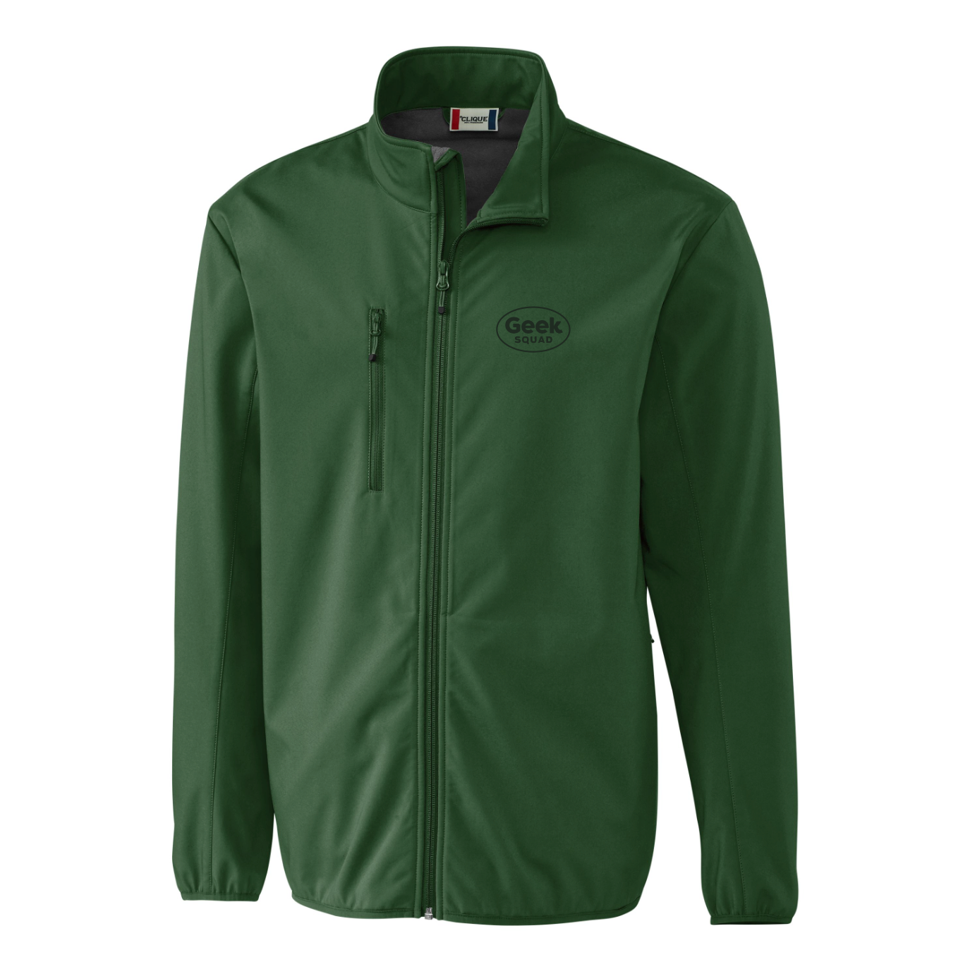 Veste homme Clique Trail Eco Stretch Softshell à fermeture éclair intégrale