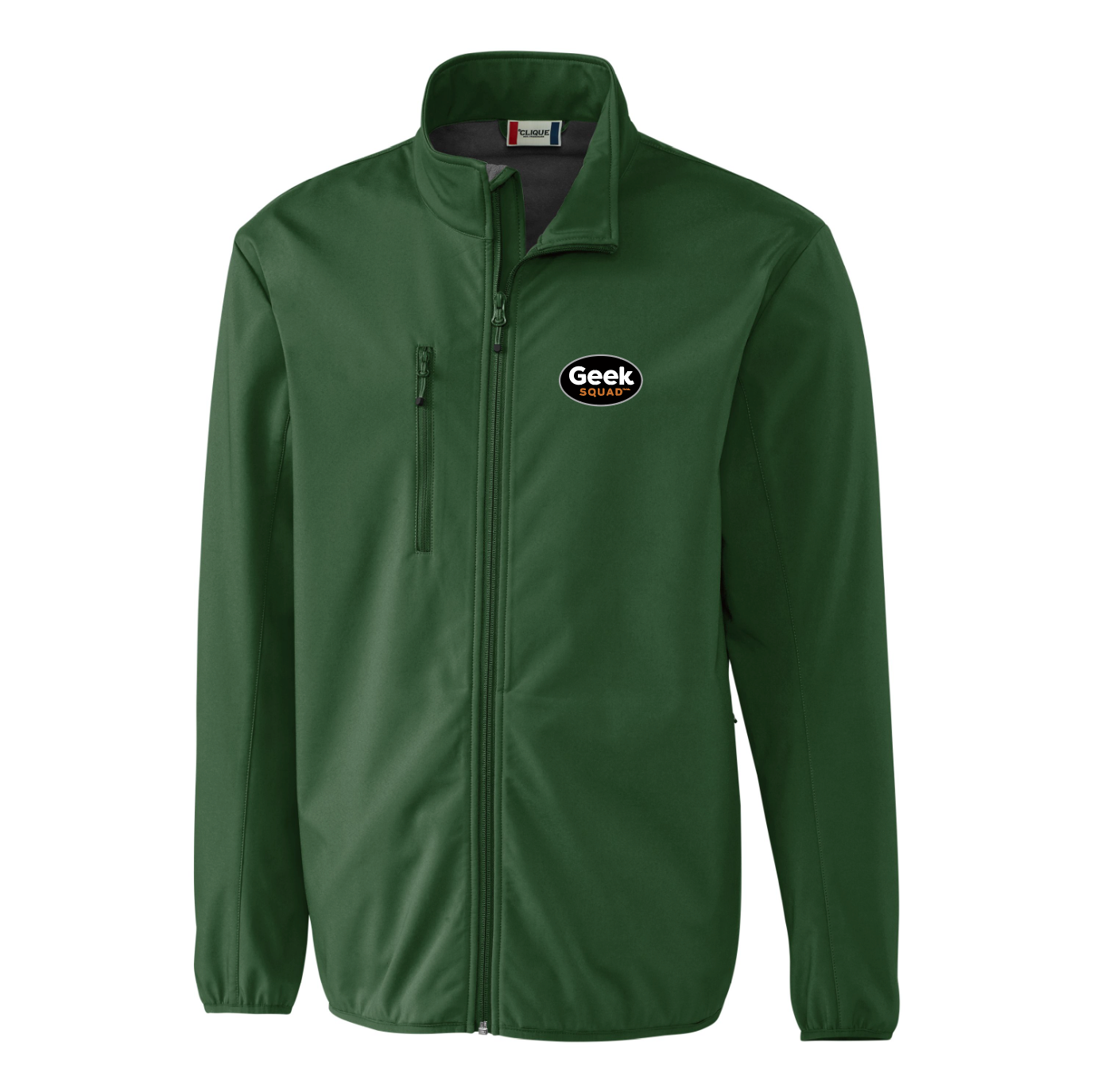 Veste homme Clique Trail Eco Stretch Softshell à fermeture éclair intégrale