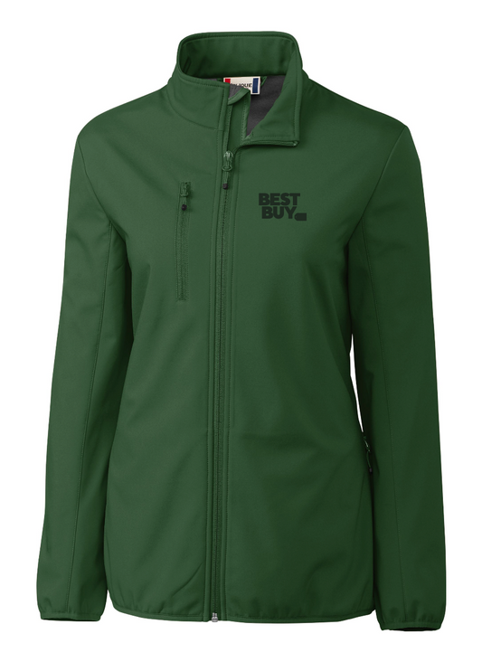 Veste Softshell Eco Stretch Clique Trail à fermeture éclair intégrale pour femme