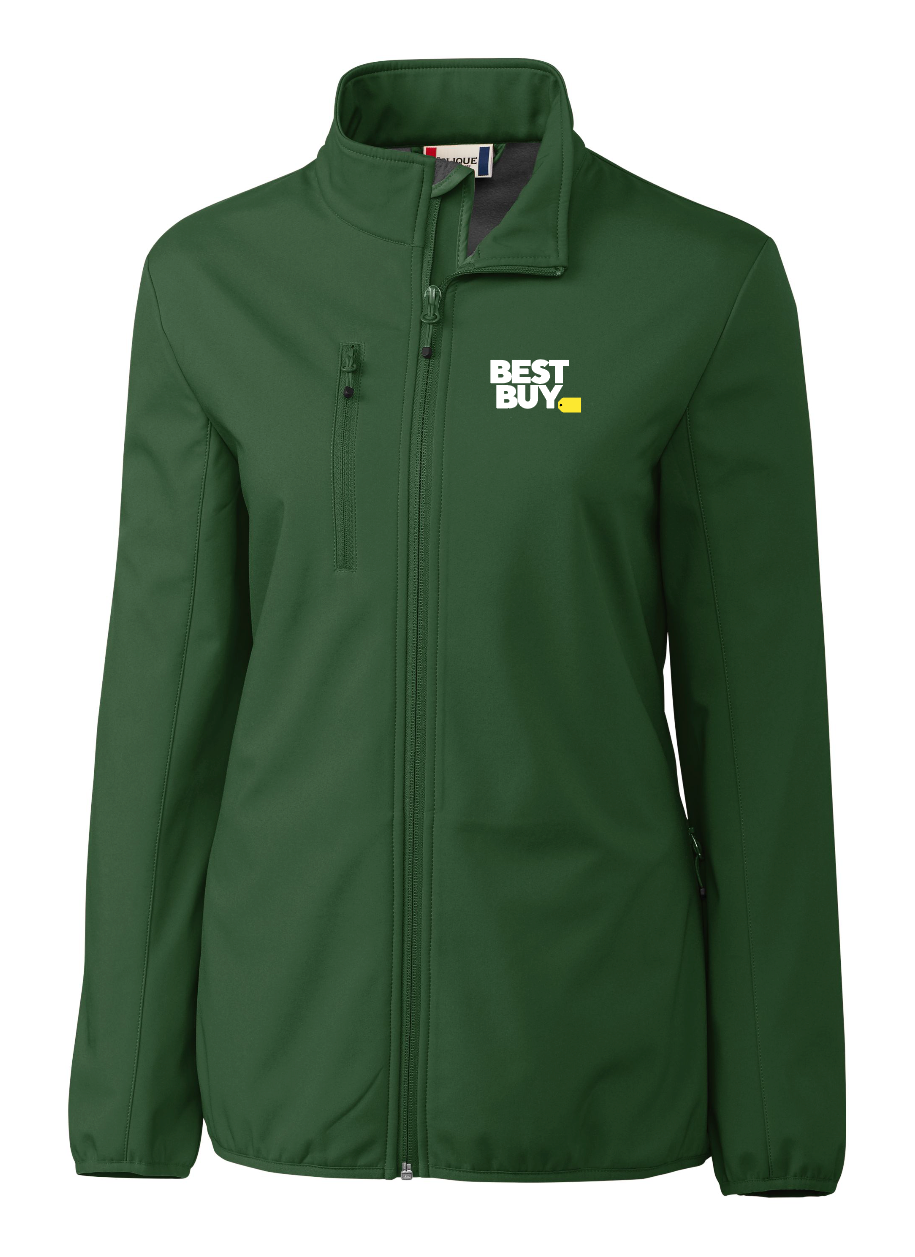 Veste Softshell Eco Stretch Clique Trail à fermeture éclair intégrale pour femme