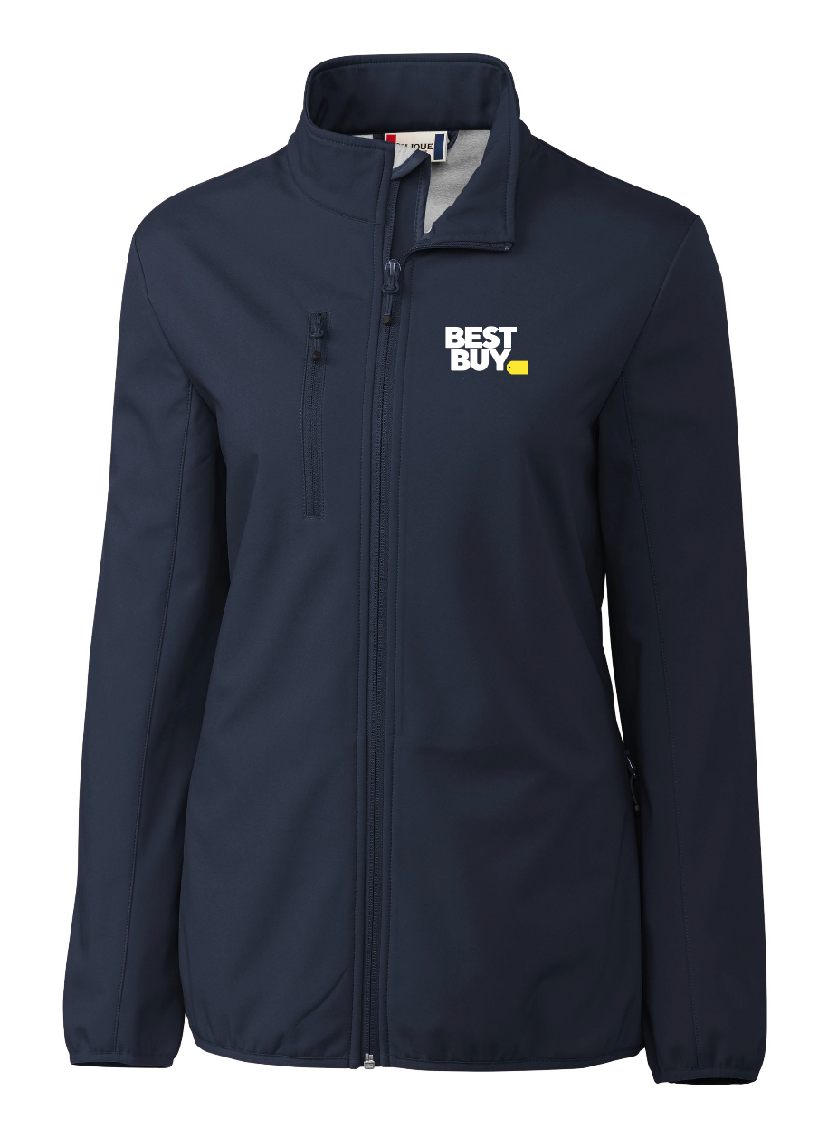 Veste Softshell Eco Stretch Clique Trail à fermeture éclair intégrale pour femme