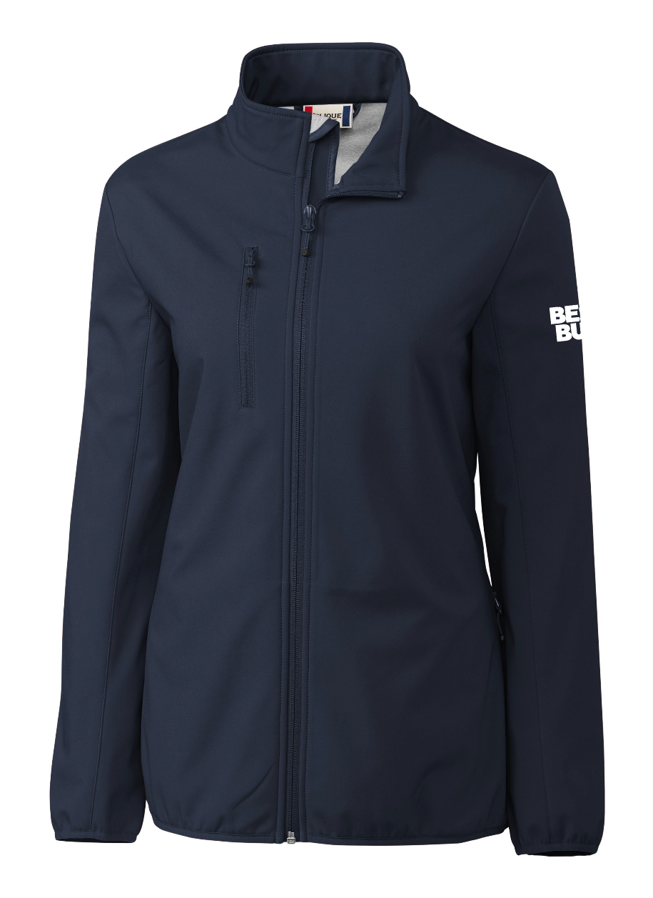 Veste Softshell Eco Stretch Clique Trail à fermeture éclair intégrale pour femme