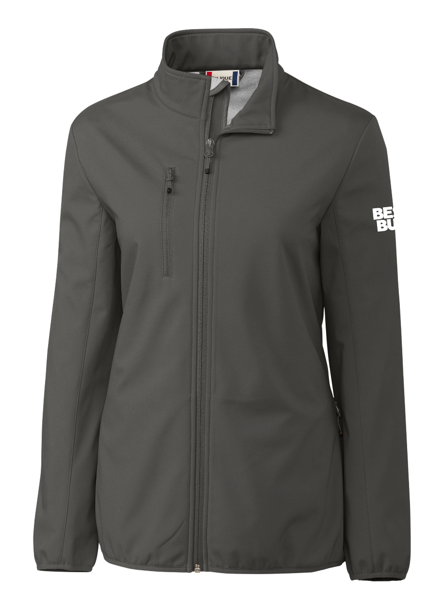 Veste Softshell Eco Stretch Clique Trail à fermeture éclair intégrale pour femme