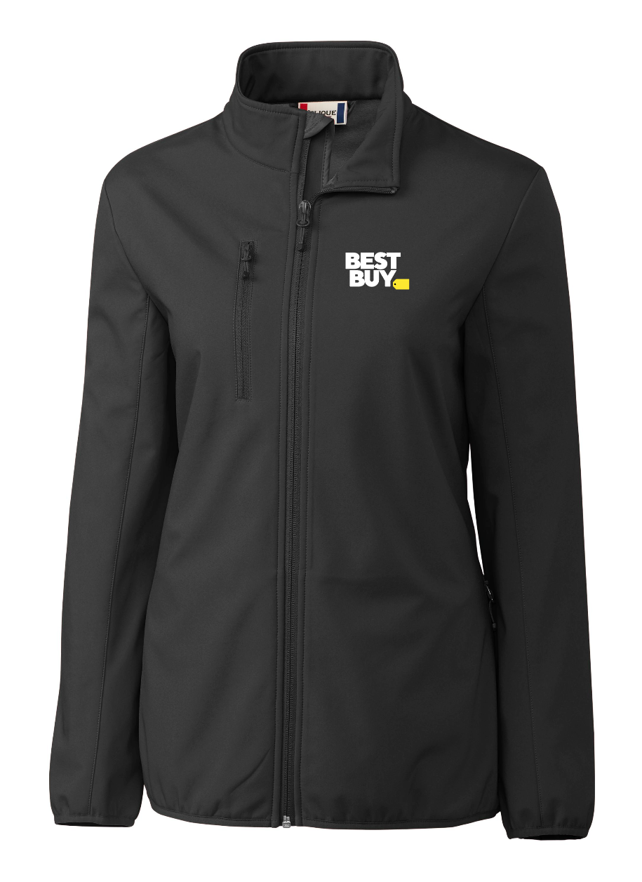 Veste Softshell Eco Stretch Clique Trail à fermeture éclair intégrale pour femme