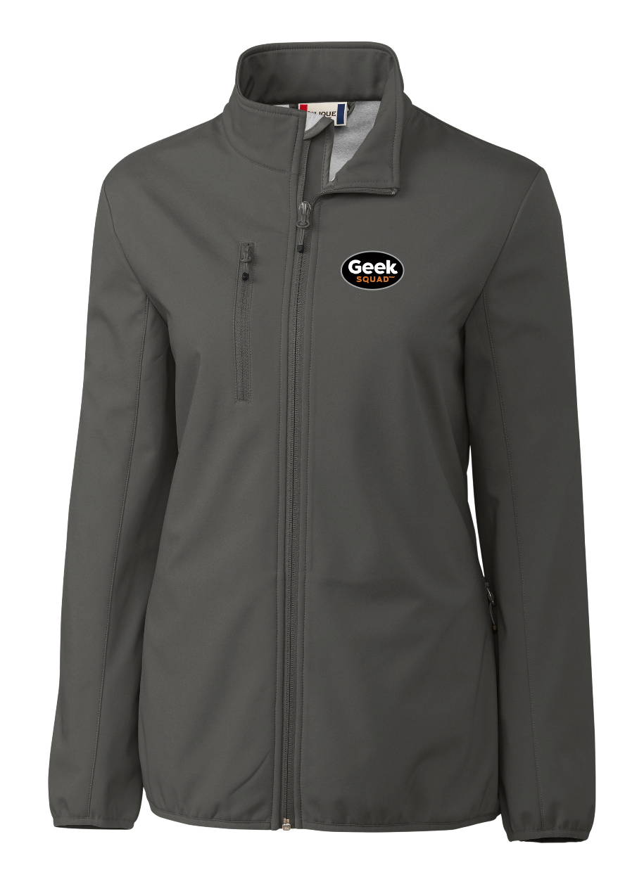 Veste Softshell Eco Stretch Clique Trail à fermeture éclair intégrale pour femme